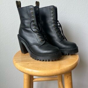 Dr. Martens Kendra Black Heels